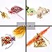 SumDirect Rose Drawstring Organza Bags - 60Pcs 4×5 Inches Mixed Color Rose Sheer Jewelry Gift Bags, Small Mesh Valentine Bags for Wedding Party Festival