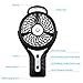 isYoung Rechargeable Handheld USB Misting Fan (Black)