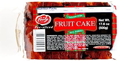 Forchy Mixed Fruit Cake (2 Unit Per Order) - Perfect Christmas Gift for the Holidays
