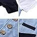 TNYKER Baby Boy Suit, Toddler Short Sleeve Rompers Infant Outfit Onesie with Bow tie, 80, Blue