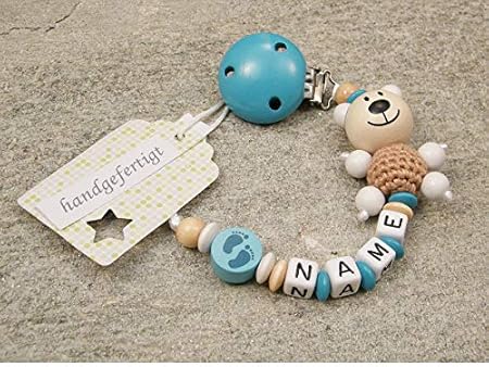 personalised soother chain
