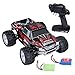 Remote Control Car, Distianert 1/18 Scale 4WD RC Car Electric Racing Car Off Road RC Monster Truck RTR Desert Buggy Vehicle 2.4Ghz 30MPH High Speed with 2 Rechargeable Batteries