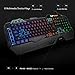 HAVIT Gaming Keyboard Mouse Headset & Mouse Pad Kit, Rainbow LED Backlit Wired, Over Ear Headphone with Mic for PC, Computer, Xbox ONE & PS4, Tablet, Mobile Phonesthumb 2