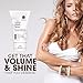 Styling Straightening Cream, Texture Smoothing to Tame Frizz and Boost Shine, Paraben and Sulfate-Free - Blow Dry Smooth Creme, Split End Treatment for Frizzy, Thin, Thick, Fine Hair Osensia 4 Ounces