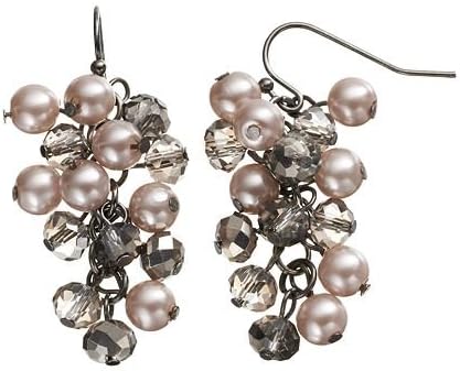 Simply Vera Vera Wang Bead Cluster Drop Earrings