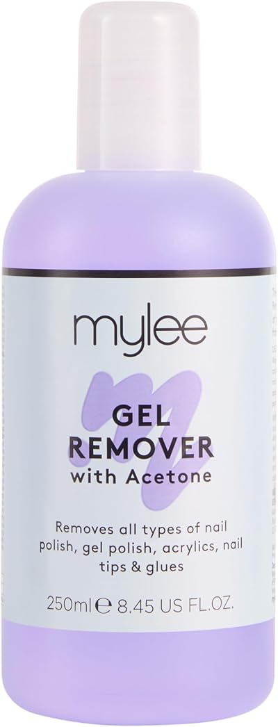 Mylee Gel Polish Remover Acetone 250 ml Salon Professional UV LED Soak Off