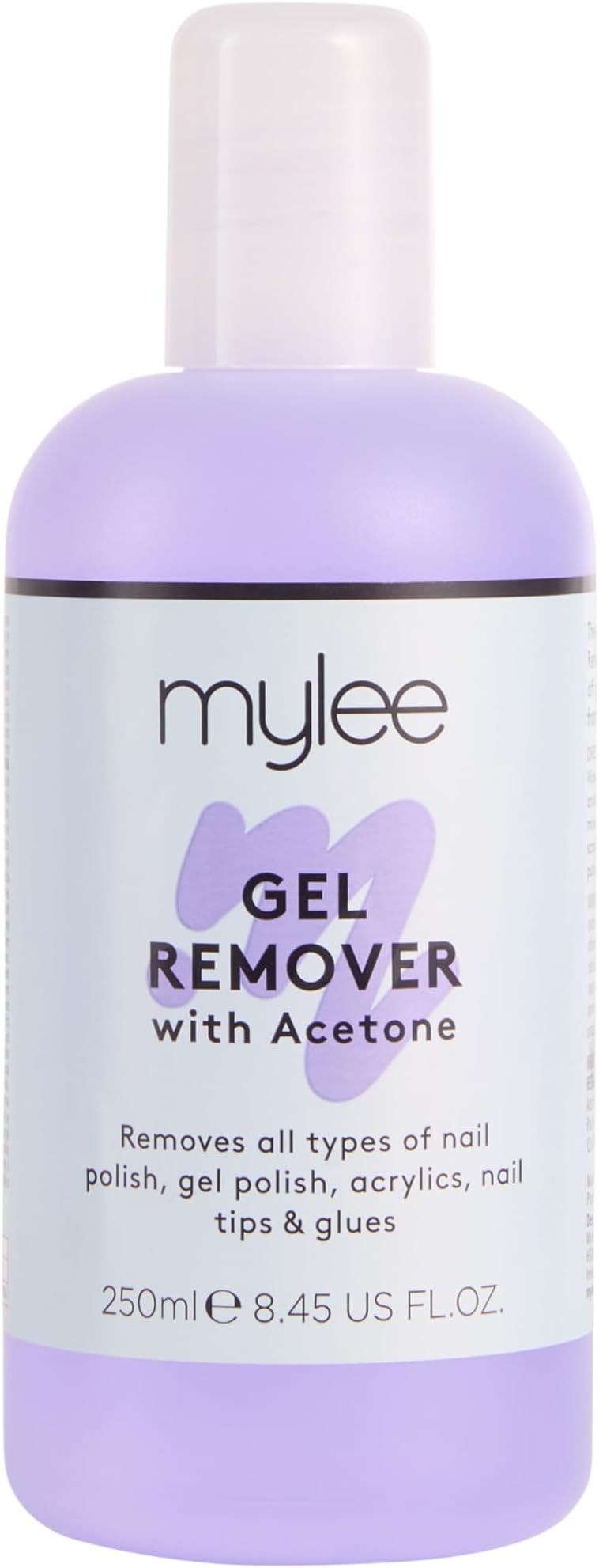 Mylee Gel Polish Remover Acetone 250 ml Salon Professional UV LED Soak Off