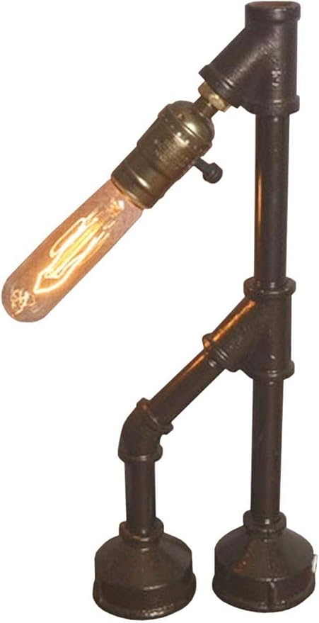 FEE-ZC Luces de Mesa industriales Vintage Lámparas de Acento de