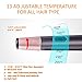 Kiiliss Hair Straightener Curling Iron 2 in 1 Tourmaline Ceramic Twisted Flat Iron for All Hair Types with LCD Digital Display & Auto Shut-Offthumb 2