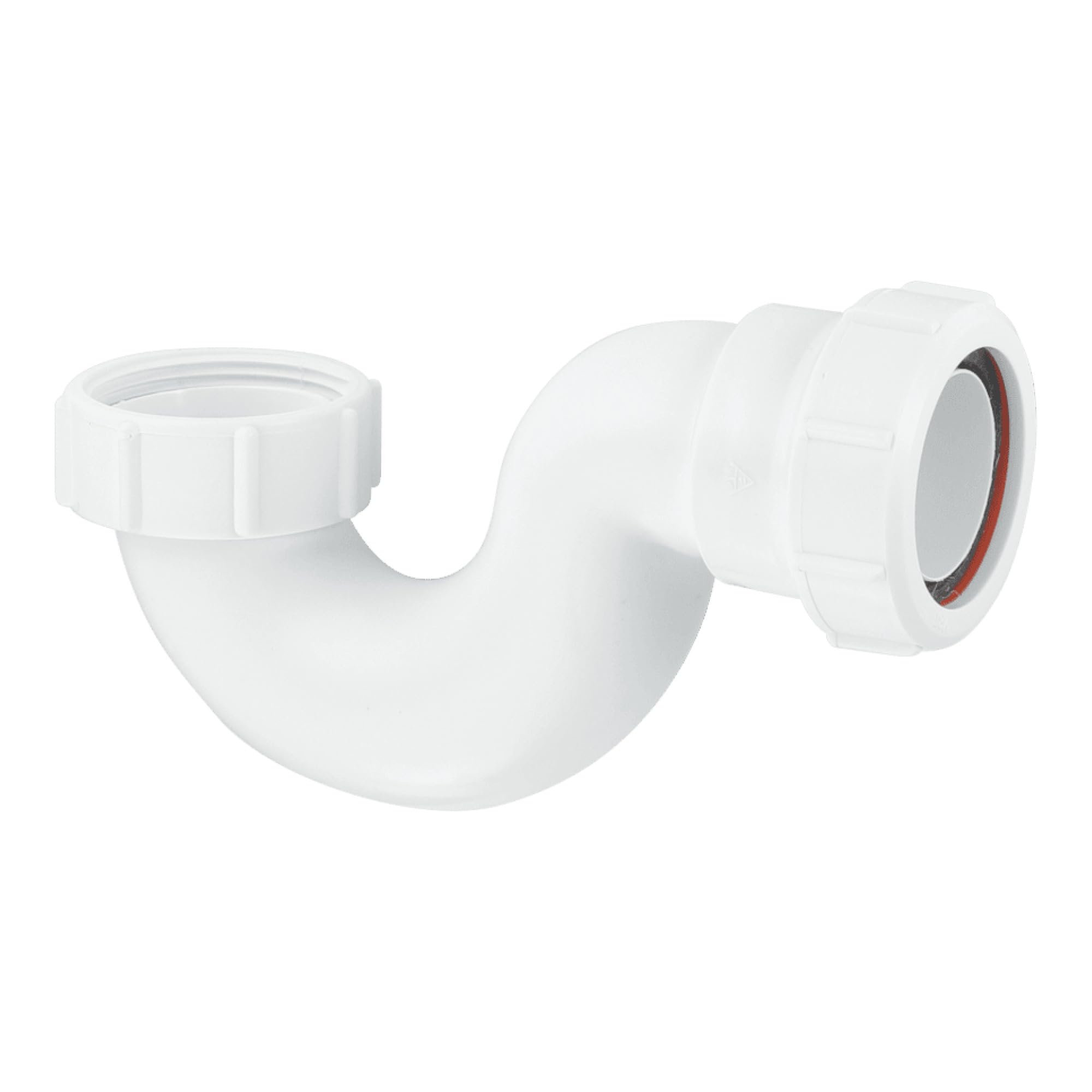 McAlpine P10 19mm Shallow Bath Trap, White