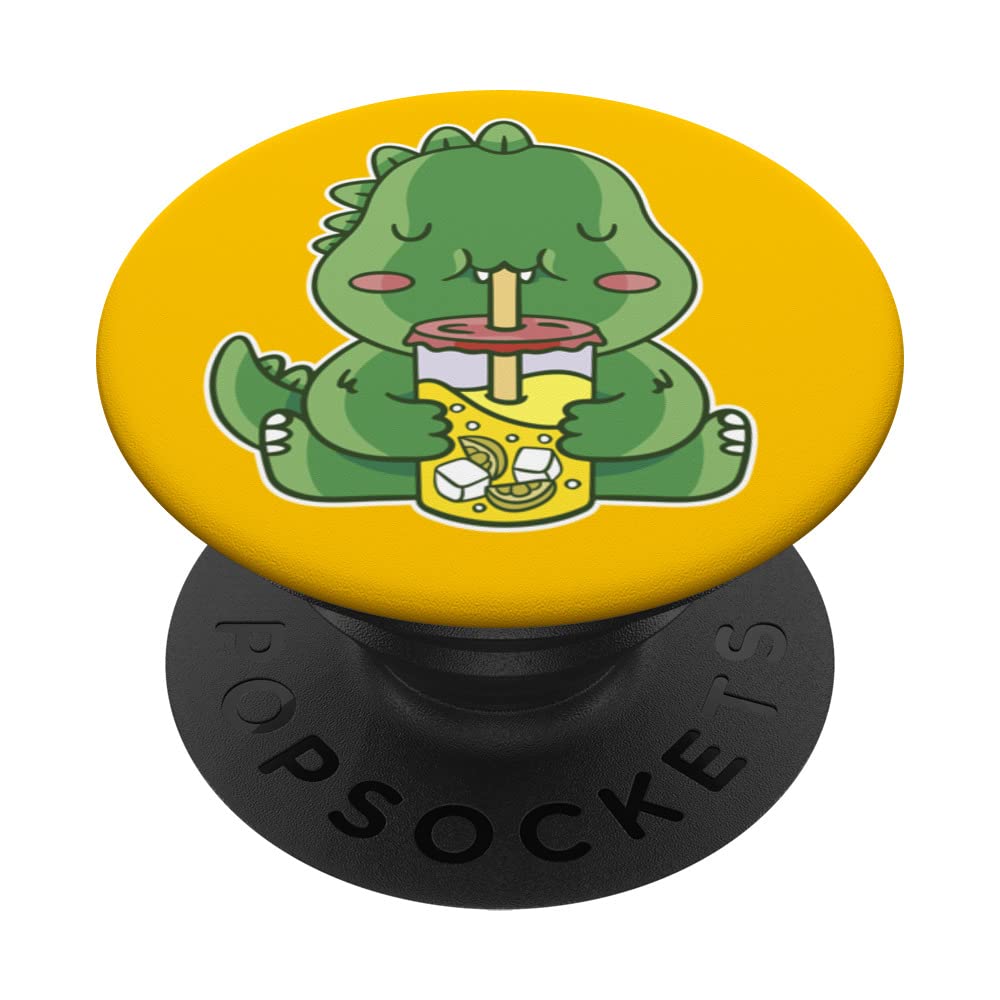 Dinosaur Lemonade PopSockets Swappable PopGrip