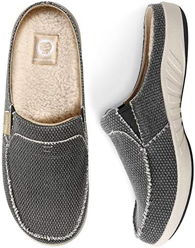 mens slippers with arch support amazon