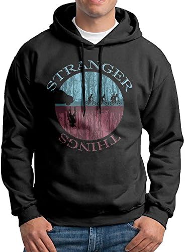 Upside Down Stranger Things Men's Blank Hoodie Sweatshirt Coat