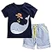 Fiream Little Boys' Cotton Clothing Short Baby Sets(2001TZ,18M)