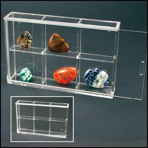 Compare price to mineral specimen display case