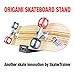 SKATERTRAINER Skate Tool and Floor Skateboard Display Combo, Great Accessories, Stand, or Gift by Skater Trainers (BlackwStand)