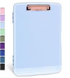 Sooez Clipboards with Storage, High Capacity Clip