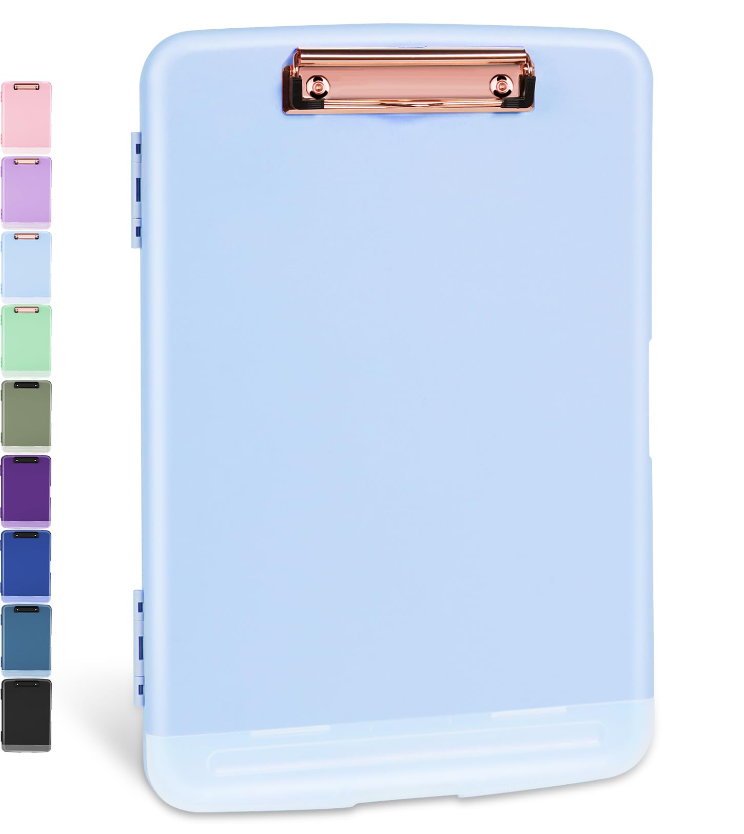 Sooez Clipboards with Storage, High Capacity Clip