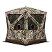 Barronett Big Ox Ground Hunting Blind, 3 Person Pop Up Portable, Durable Oxhide Fabric, Backwoods Camo