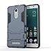 Xiaomi Redmi Note 3 Hybrid Case DWaybox 2 in 1 Heavy Duty Armor Hard Back Cover Case for Xiaomi Redmi Note 3 / Redmi Note 3 Pro Case with kickstand (Black Plus Gray)