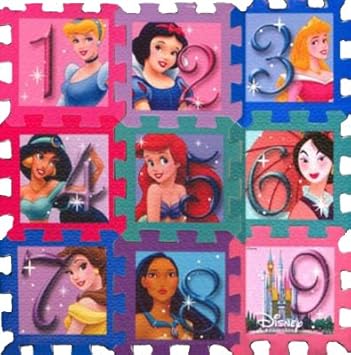 DISNEY PRINCESS FOAM PLAY MATS: Amazon 