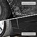 TopLight Model 3 Mud Flaps & Splash Guards, Front Rear Mudguard Kit Auto Fender Mudflaps with Screws Full Protection Customized, (Set of Four)