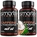 (2-PACK) KETO 200mg CAFFEINE PILLS + MCT Oil from 100% Coconuts 100mg L-Theanine for Advanced Energy, Enhanced Focus and Clarity + Extended Release primary