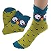 Fashion Unique Socks,Morecome Women Cartoon Lovely Cute Owl Cotton Warm Socks (Blue)