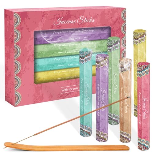 Assorted Incense Sticks - 6 (40g)