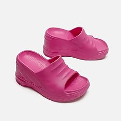 Arqa Marshmallow Wedge Sandals for Women Open Toe