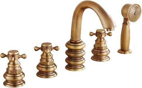 Ducha BM&J, Grifo de bañera Romana Europea Fuerte y Resistente con