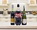 Servino Select Bottle Stoppers with Built-in Pumps - Vacuum Seal or Pressurize in One Simple Step! - Wine Saver, Champagne Sealer, and Soda Fizz Keeper - Easier Than Using a Separate Hand Pump!