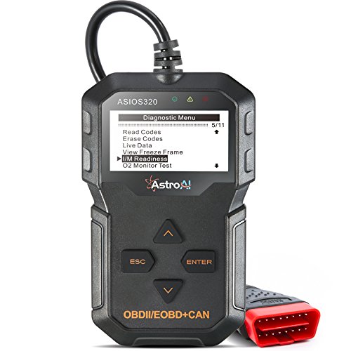 AstroAI OBD2 Scanner, OS320 OBD II Auto Check Engine Code Reader Car Diagnostic Tool Automotive Vehicle Scanner, Black