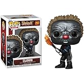 Funko Slipknot Wave 2 + Pop Protector: Pop! Rocks Vinyl Figure (Gift Set Bundled with ToyBop Brand Box Protector Collector Case) (Metallic Clown Michael Shawn Crahan with Flame #297/57765)