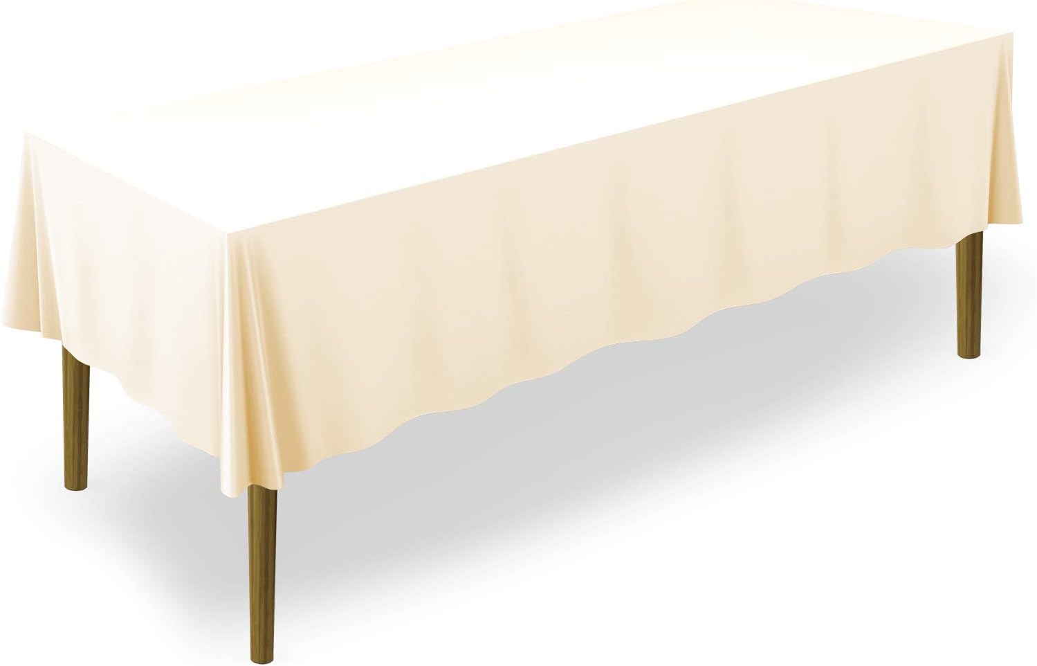 Best linen table cloth ivory