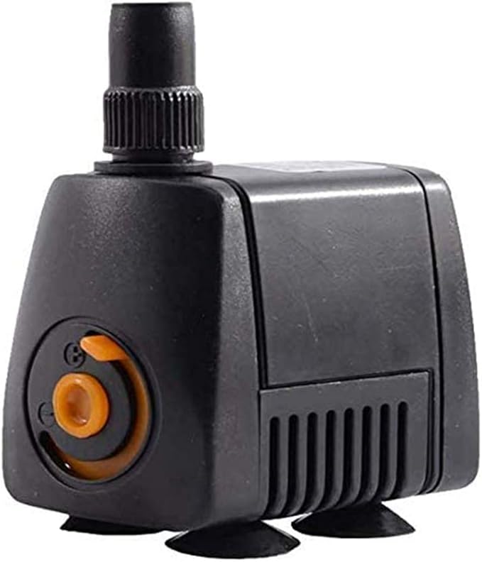 Aquarium Submersible Small Water Pump,220V UltraQuiet Adjustable Fish