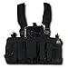 Rapdom Tactical Molle Chest Rigs, Black