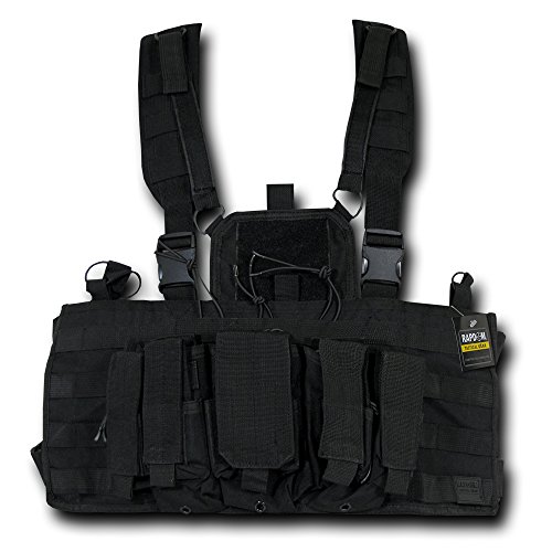 RAPDOM Tactical Molle Chest Rigs, Black