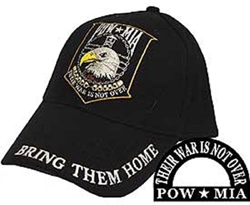 Their War Is Not Over Pow MIA Eagle Bring them Home Embroidered Cap Hat 411C