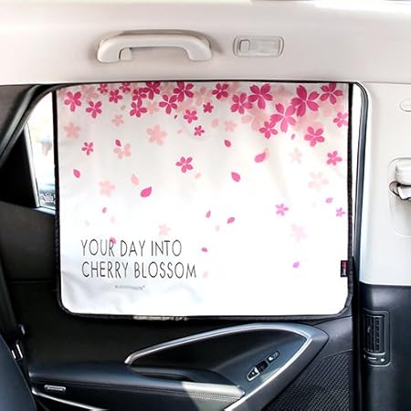 Amazon Funnymade マグネット付き車サンシェード さくら 並行輸入品 サンシェード 車 バイク