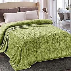 Whale Flotilla Flannel Fleece Twin Size Blanket for