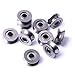Atoplee 20pcs 624vv V Groove Sealed Ball Bearings 4 X 13 X 6mm,V Groove 1.5mm Deep