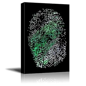 Fingerprint Painting Wall Bedroom Living House