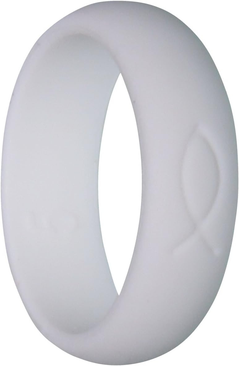 Mada Rings Women's Silicone Wedding Rings by Female Bands for Athletic, Outdoor, or Busy Lifestyles - Hypoallergenic, Medical-Grade Silicone - Sleek, Stylish and Flexible