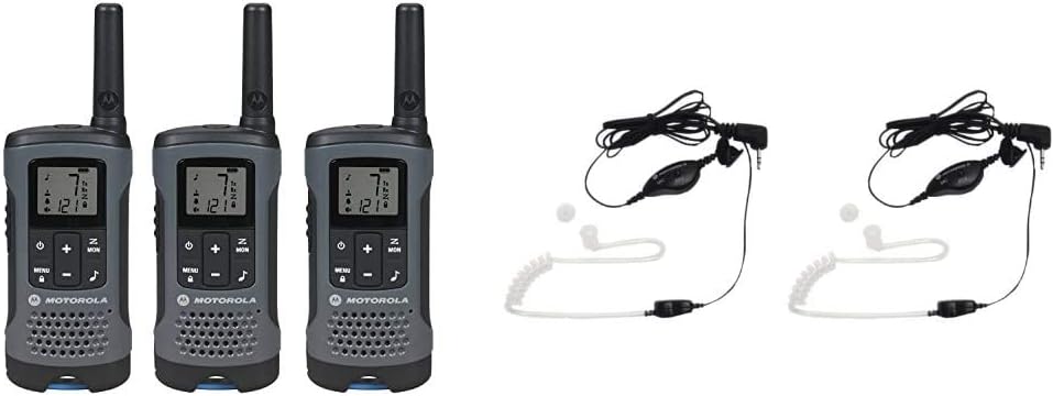 Motorola T260TP Talkabout Radio, 3 Pack