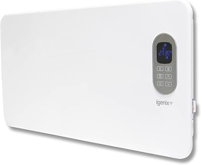 Igenix Smart Electric Panel Heater 2000 W Alexa Remote