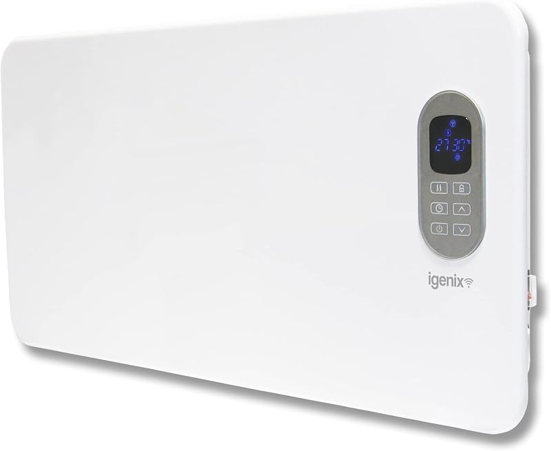 Igenix Smart Electric Panel Heater 2000 W Alexa Remote