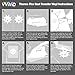 VViViD White Heavy-Duty Iron-On Heat Transfer Vinyl Film 12 Inches x 3 Feet (36 Inches)