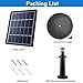Solar Panel Compatible with Blink XT XT2 Outdoor Indoor Security Camera, Waterproof Power Continuously, Adjustable Mount, 12ft/3.6m Cable (Cam Not Included)