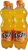 European Fanta Orange Soda 4-Pack of Bottles 4 x